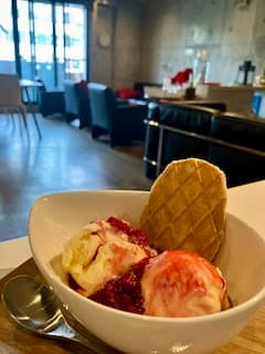 バニラアイスクリーム